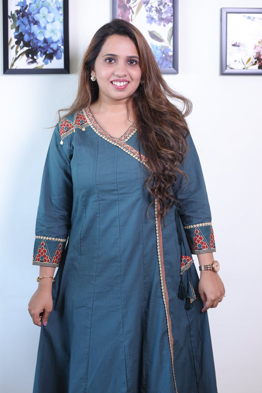 Angrakha Anarkali Set
