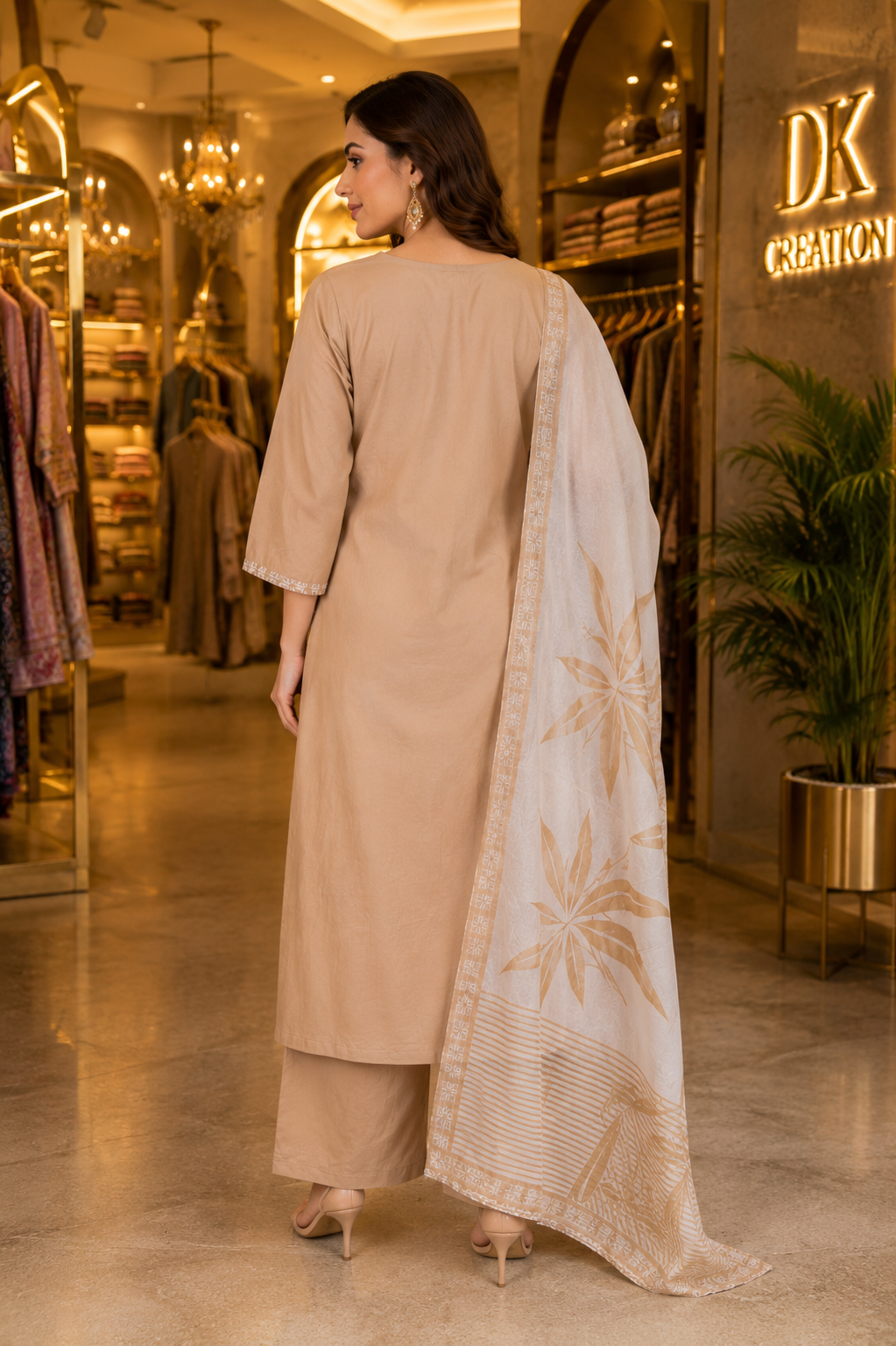 Pure Cotton Office/Daily Wear Suit
