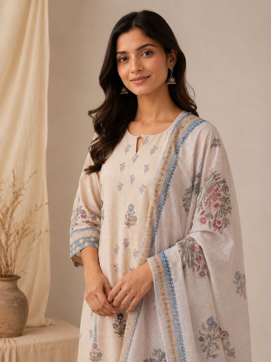 Khadi Linen Suit