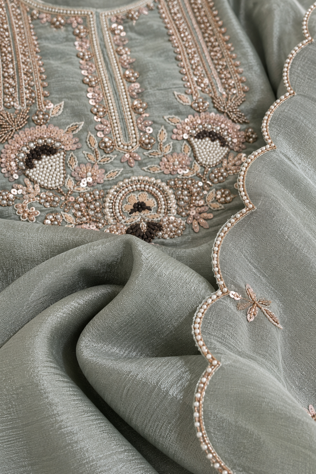 Festival Wear Hadnwork Plazzo Set