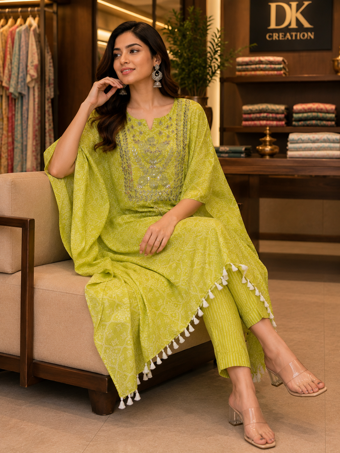 Pure Cotton Kaftan