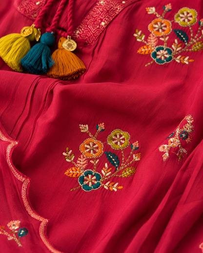 PURE SEMI PARTY WEAR MUL CHANDERI SUIT