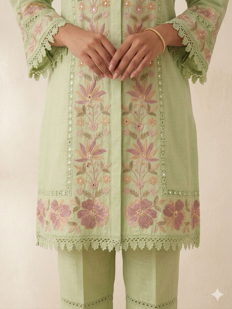 Pure Cotton Co-ord Set