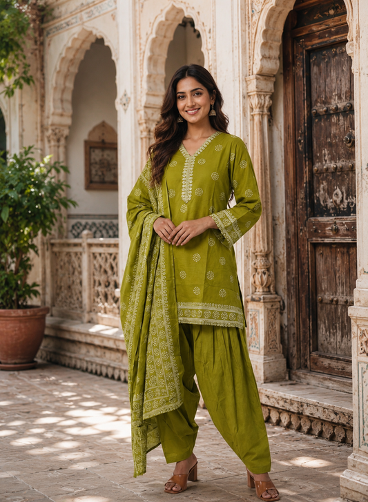 Pure Cotton Suit