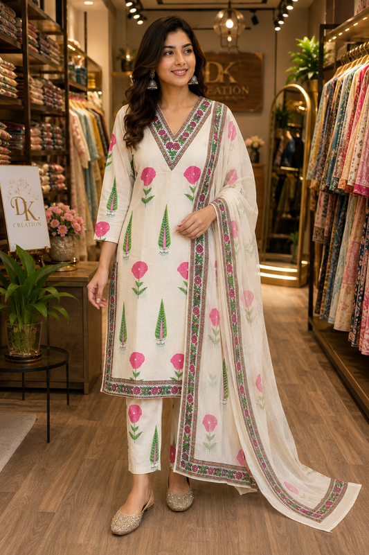 Pure Mul Cotton Suits