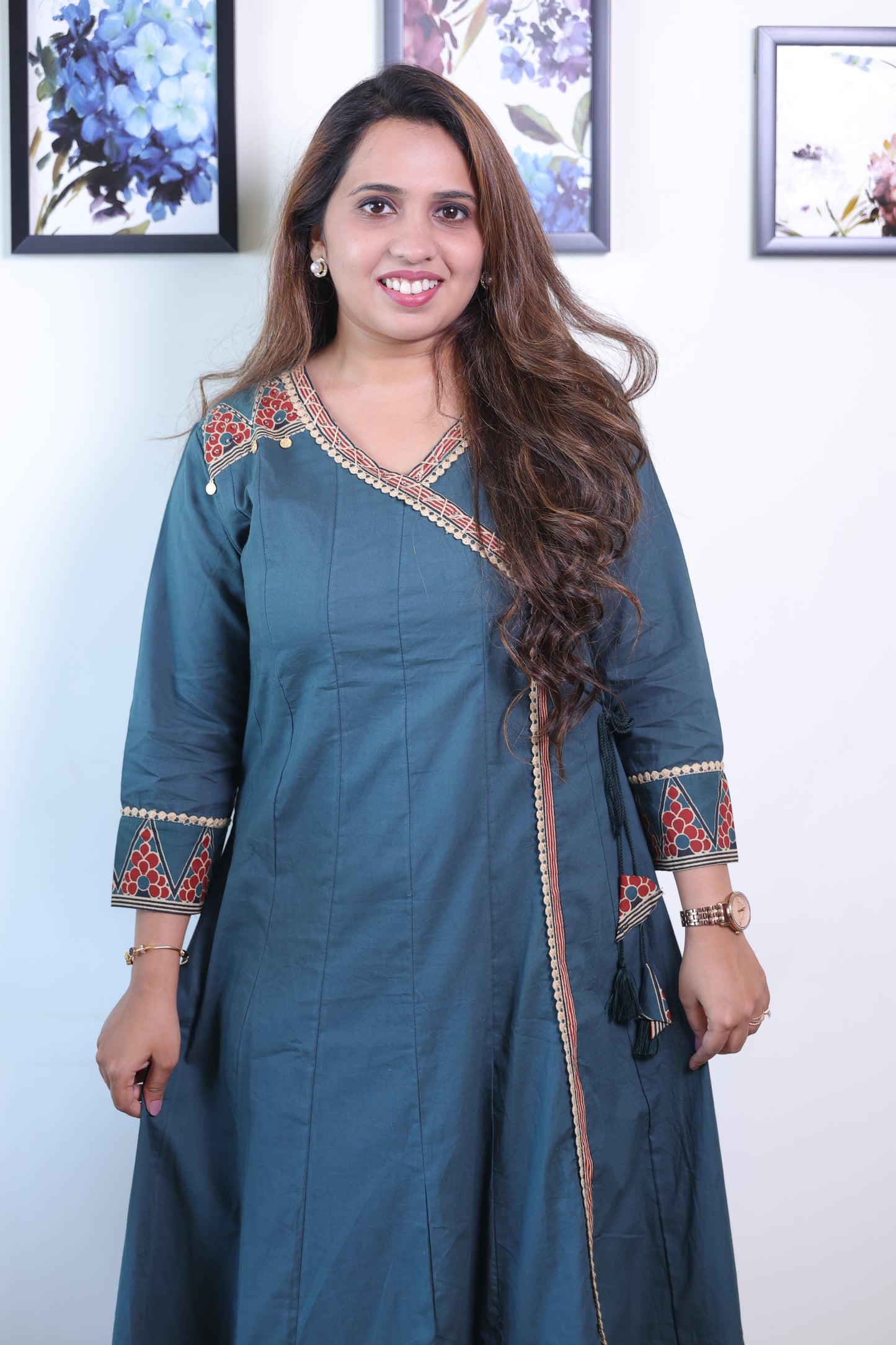 Angrakha Anarkali Set
