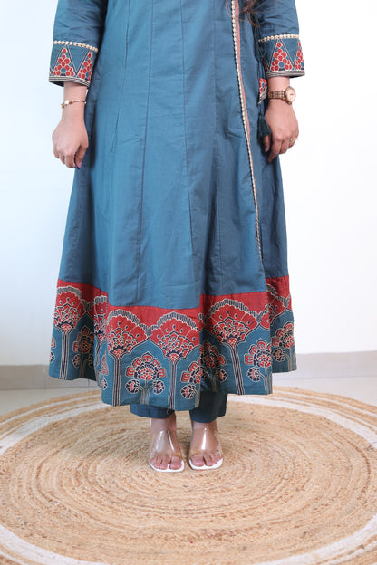 Angrakha Anarkali Set