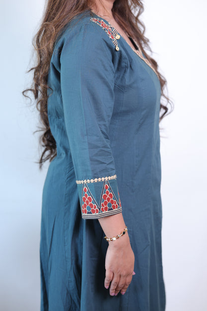 Angrakha Anarkali Set