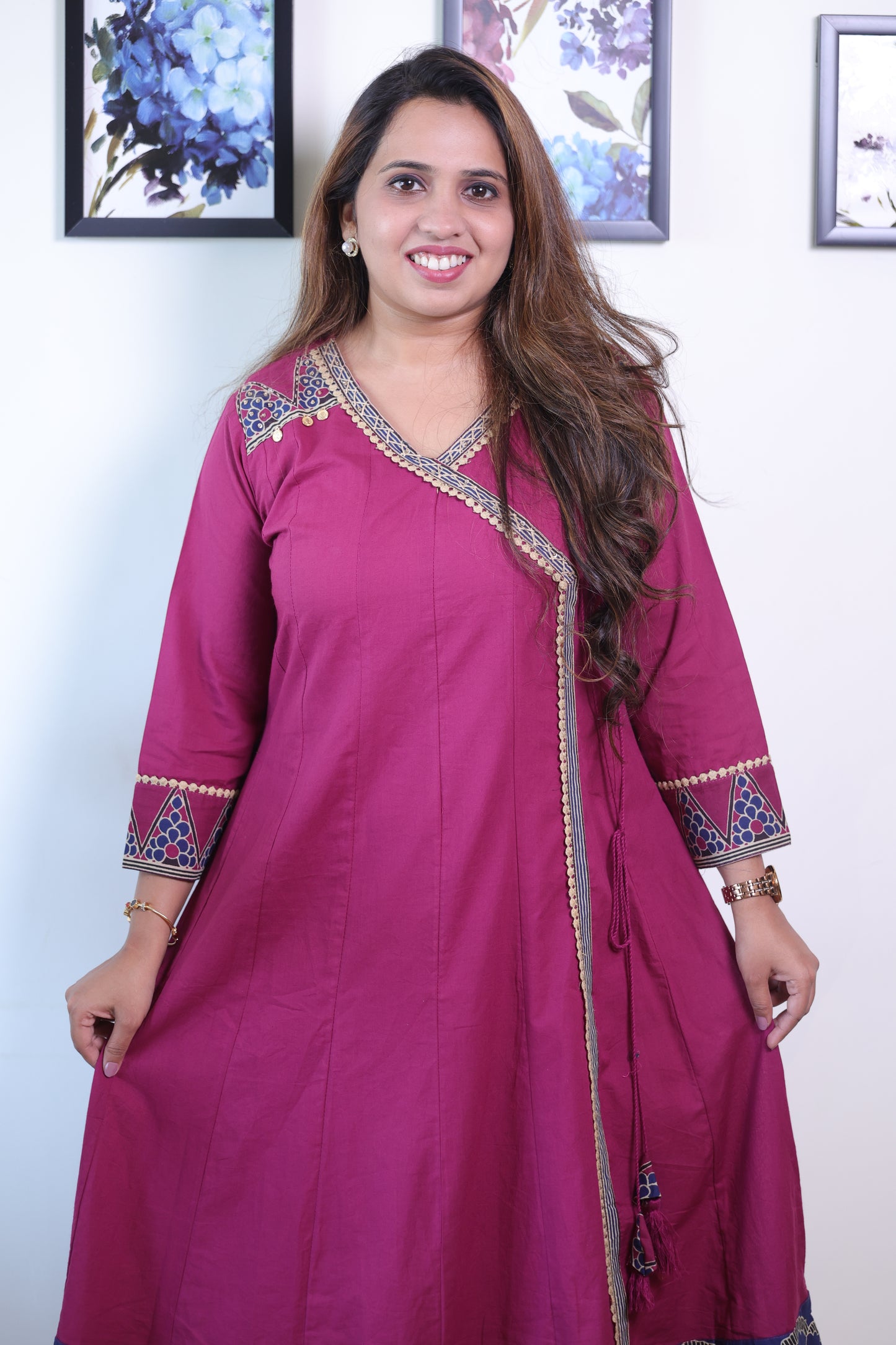 Angrakha Anarkali Set