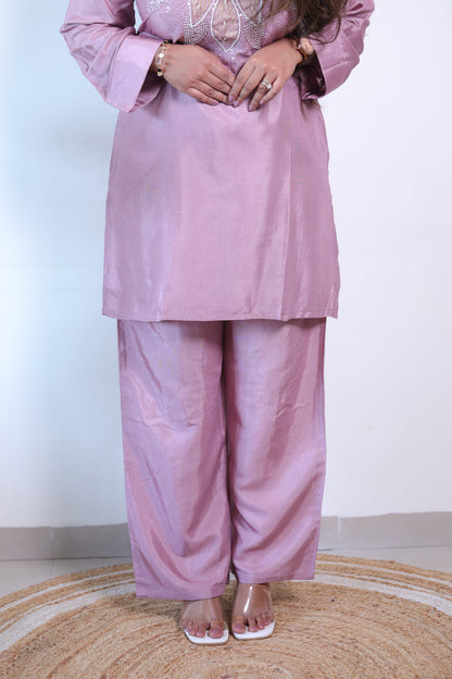 Pink Handwork Cord Set