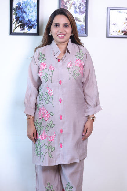 Muslin flower print