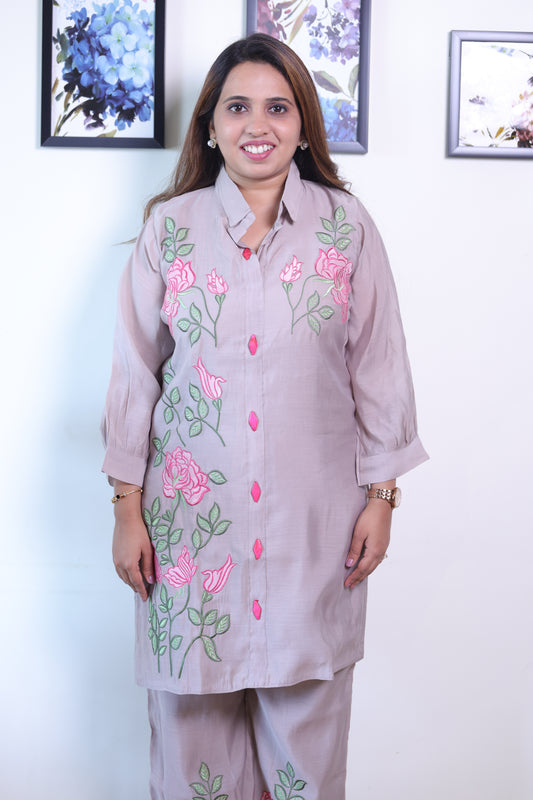 Muslin flower print