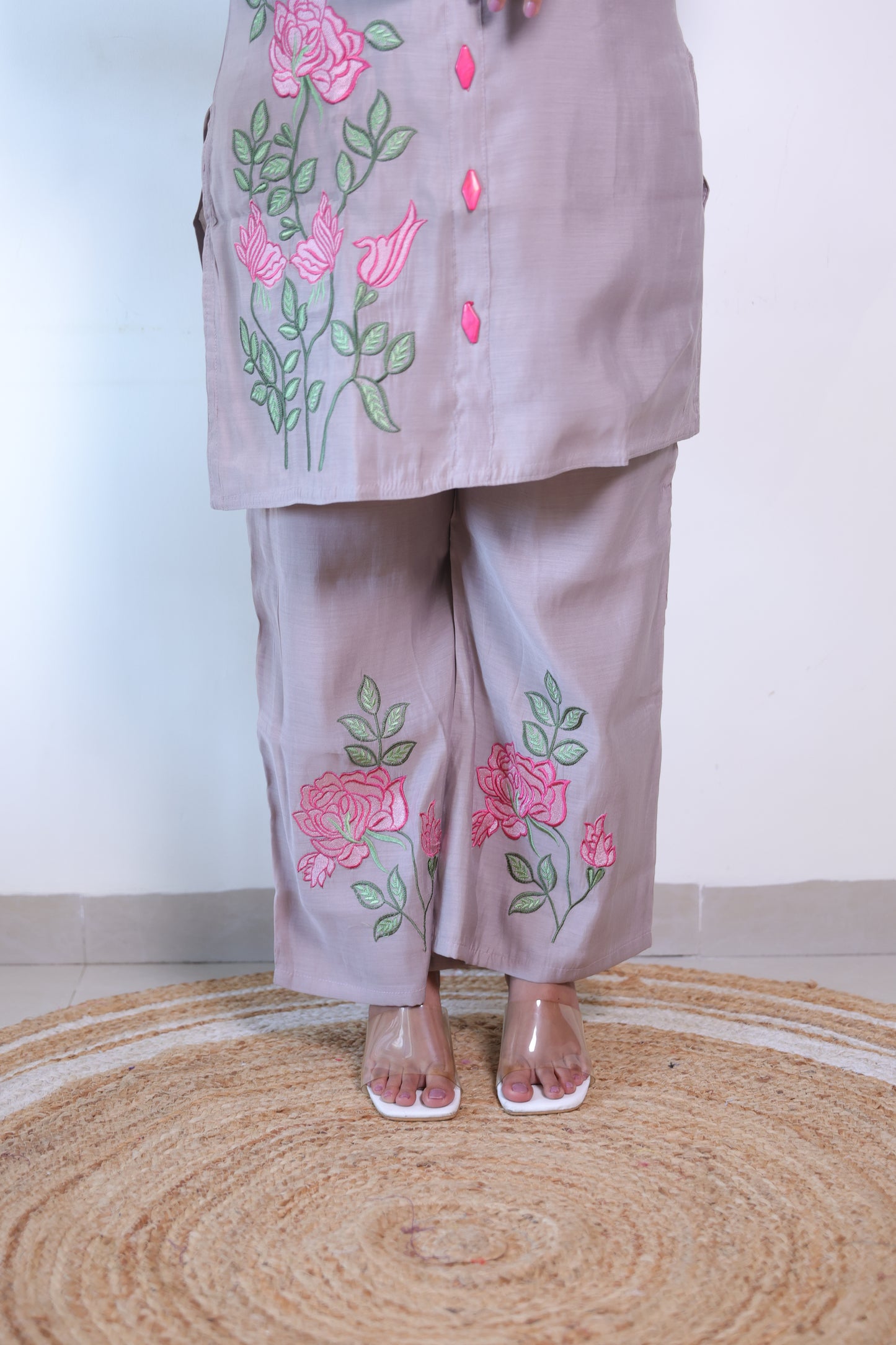 Muslin flower print