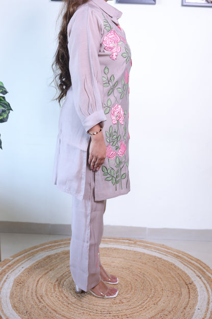 Muslin flower print