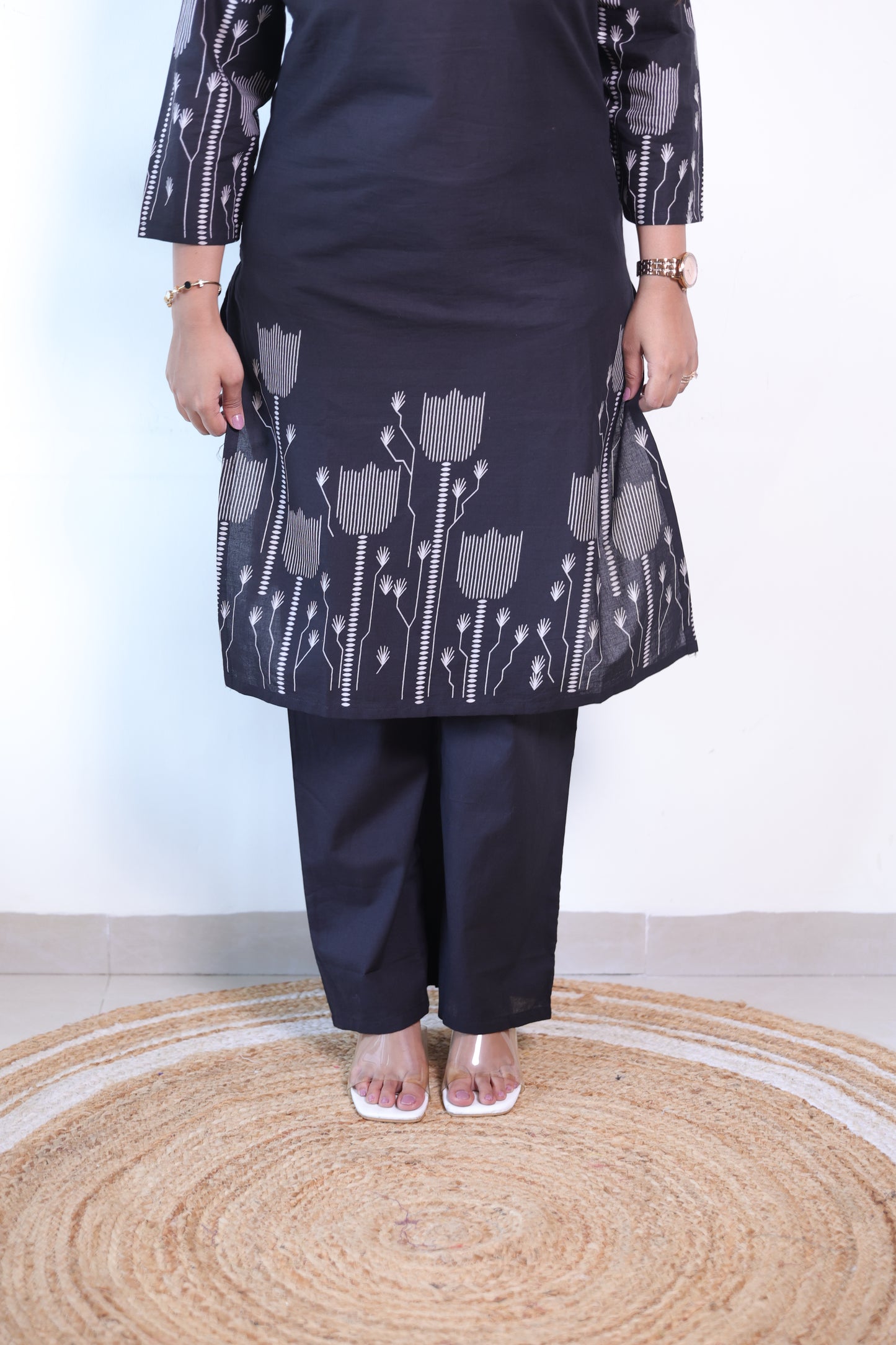 Black Cotton Co-ord set
