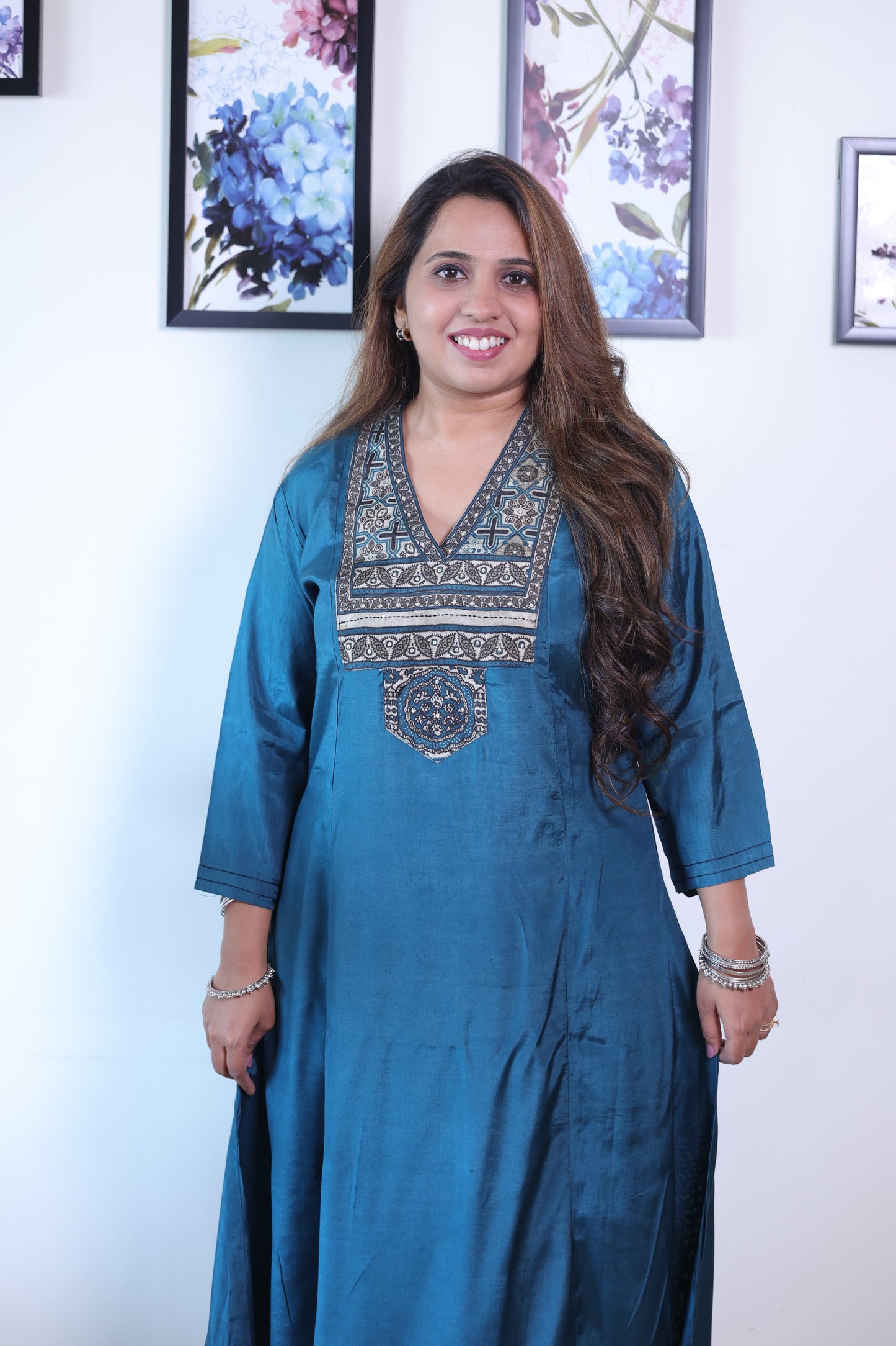 Pure Printed Dupatta Suit