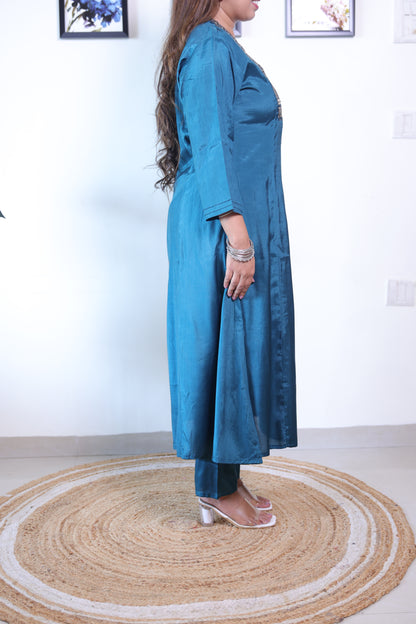 Pure Printed Dupatta Suit
