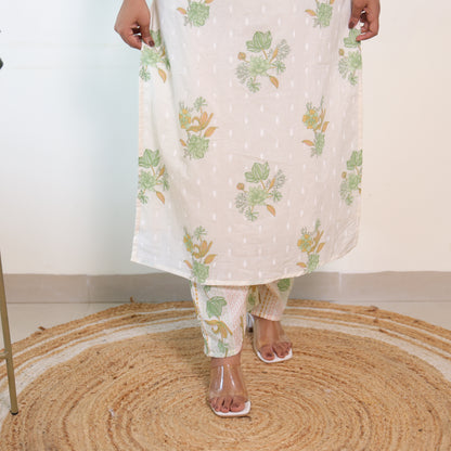 White Flower Print