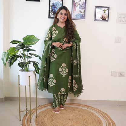 Straight Flower Print