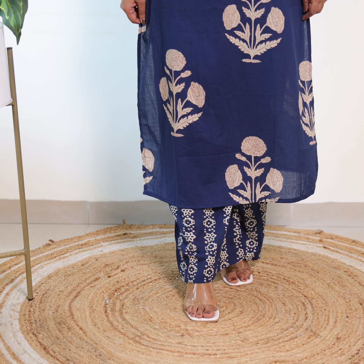 Straight Flower Print