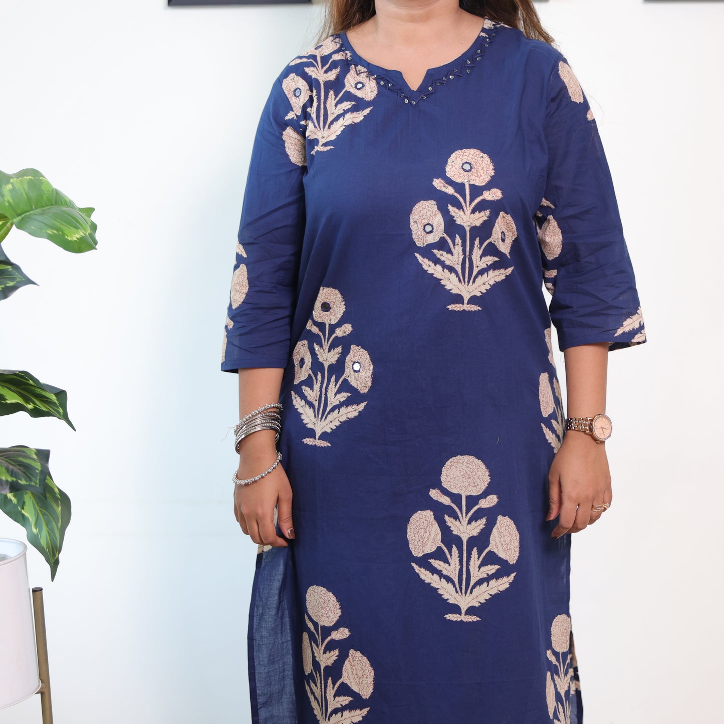 Straight Flower Print