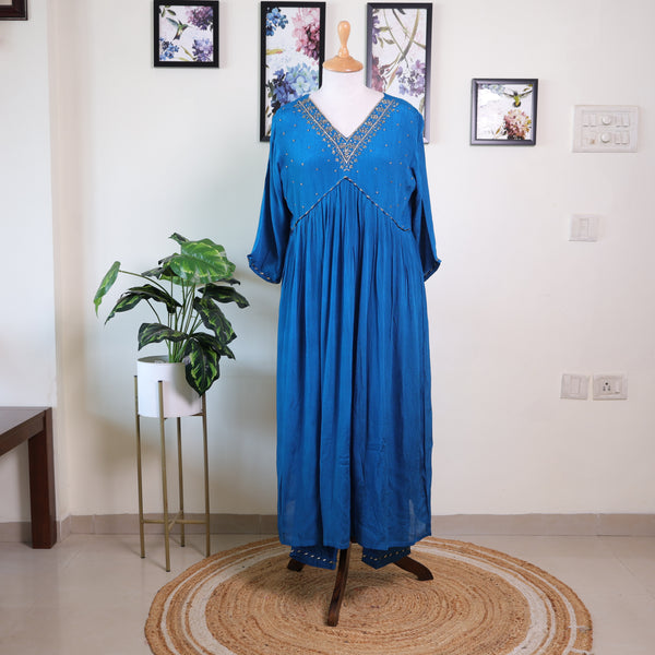 Blue Alia Pattern