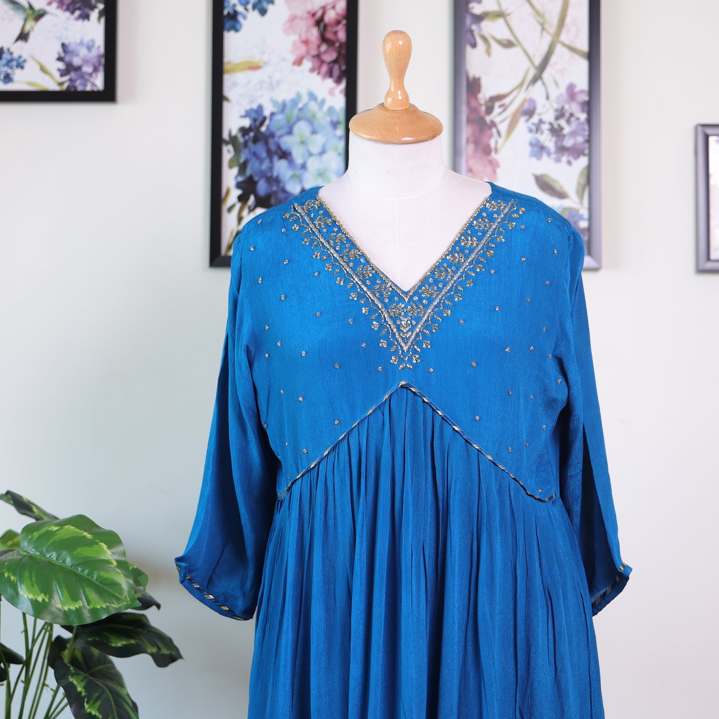 Blue Alia Pattern