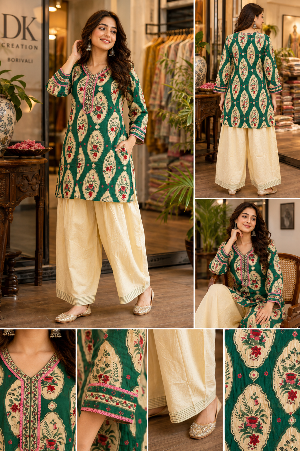 Pure Cotton Co-ord Set