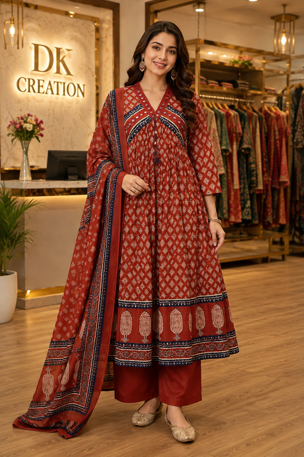 Pure Cotton Suit