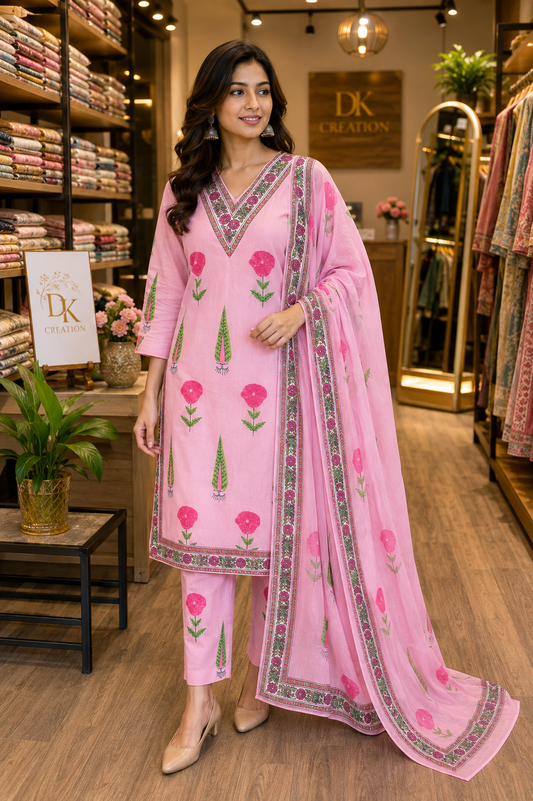 Pure Mul Cotton Suits
