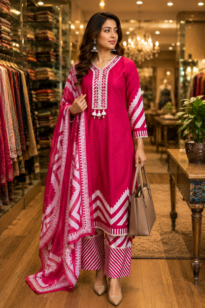 Pure Cotton Suit