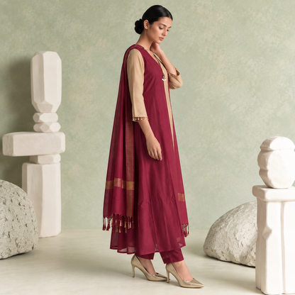 Festival Wear Mul Chanderi Suit