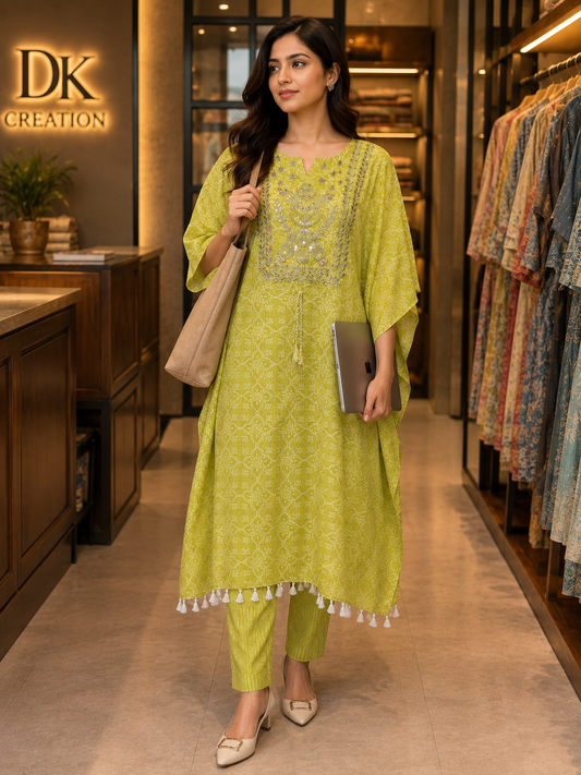 Pure Cotton Kaftan