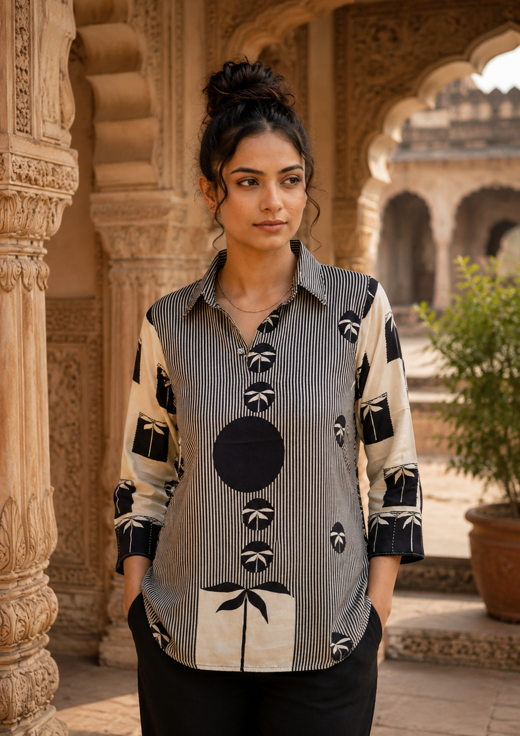 Pure Crape Shirts