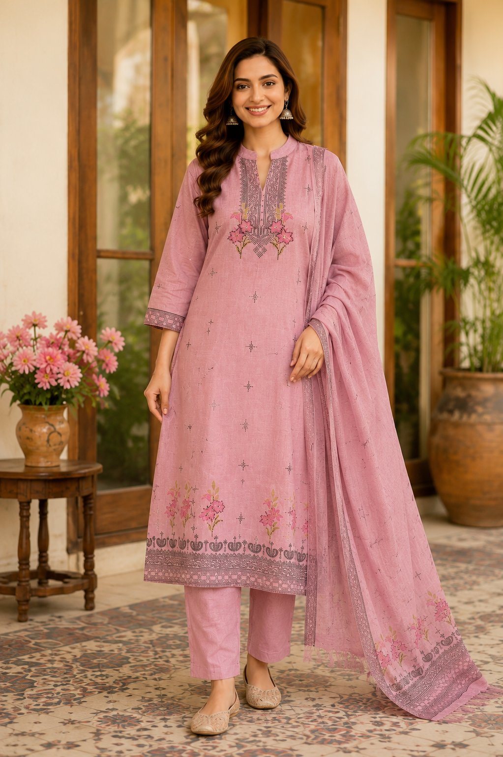 Premium Linen Cotton Suit