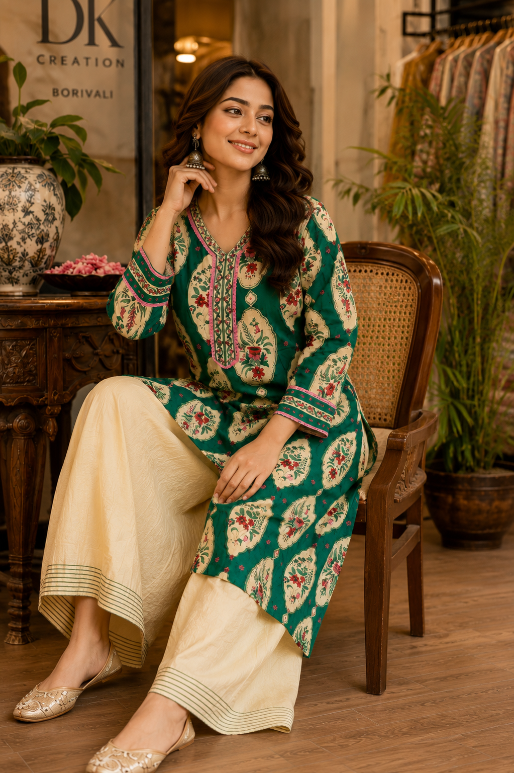 Pure Cotton Co-ord Set