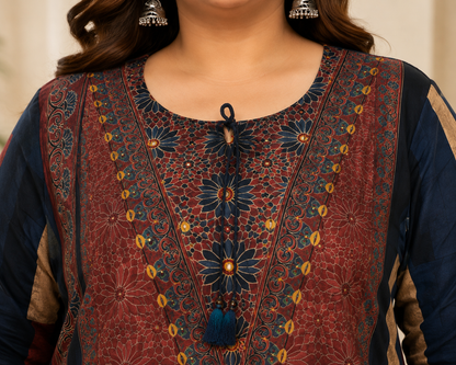 Pure Crepe Suit BIG SIZE