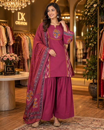 PURE COTTON VIRAL FARSI SALWAR SUIT