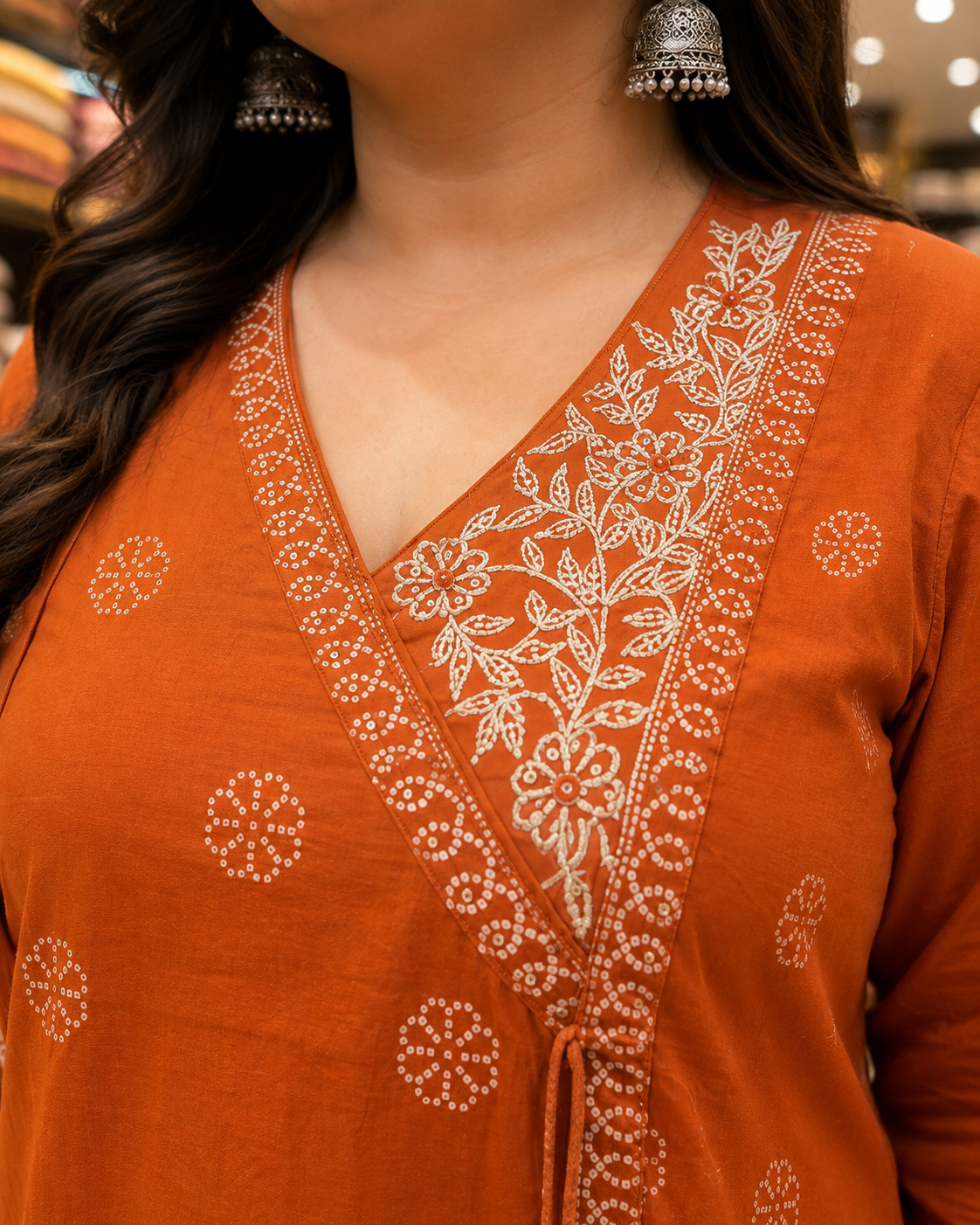 PURE COTTON BIG SIZE ANARKALI SUIT
