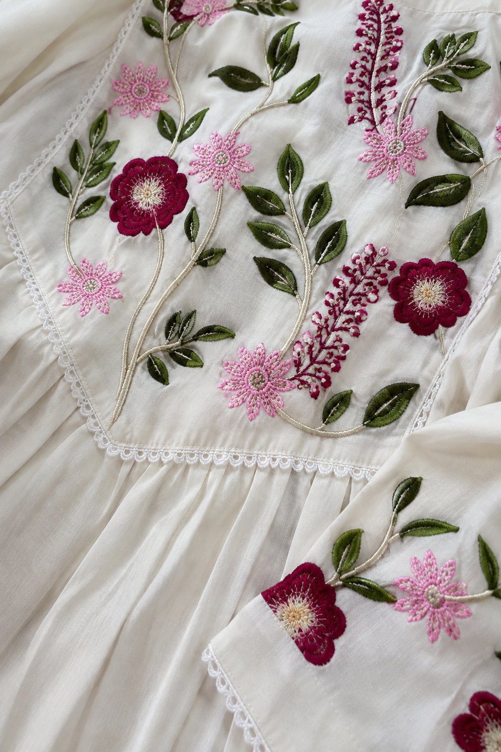 Pure Mul Cotton Dupatta Suit