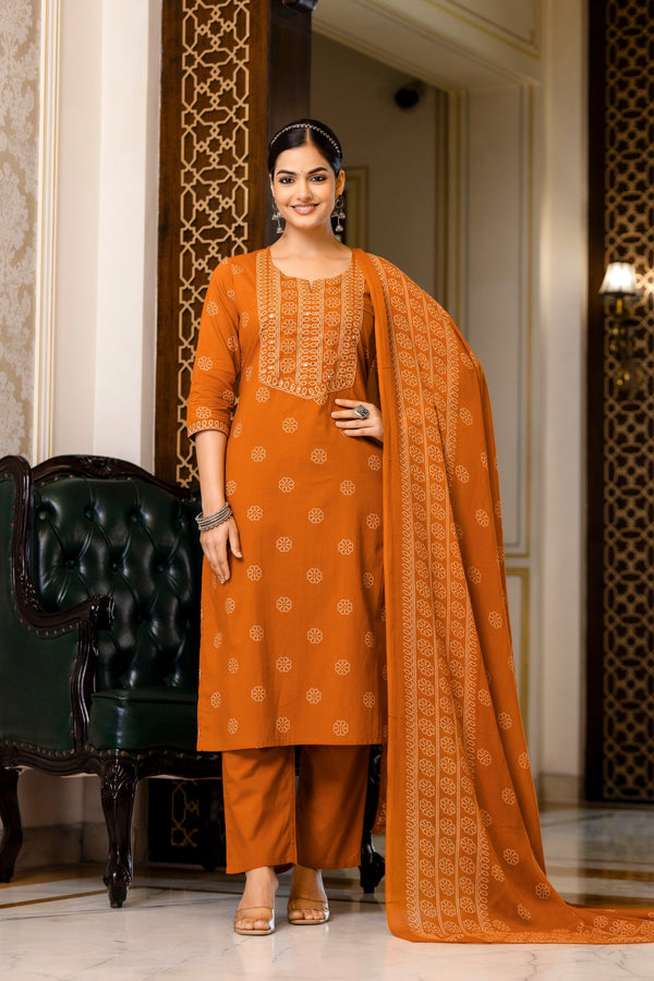 Pure Cotton Suit
