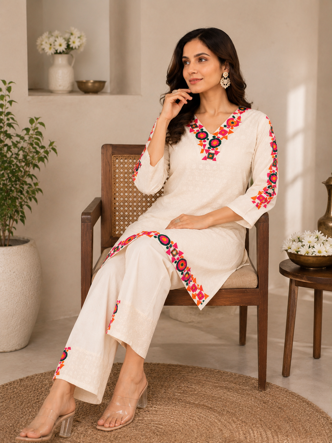 Pure Cotton Co-Ord Set
