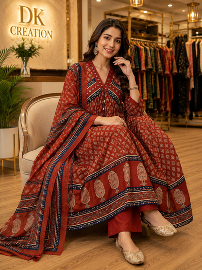Pure Cotton Suit