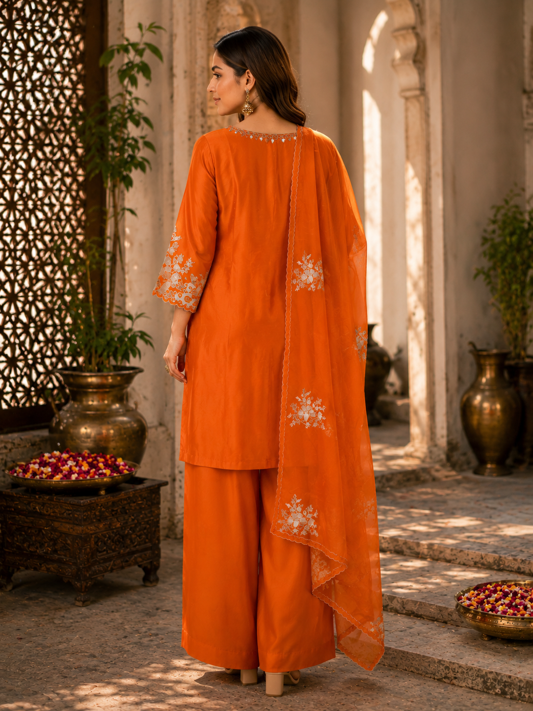 Pure Russian Silk Suit