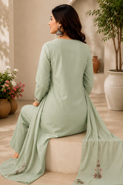 Pure Cotton Suit