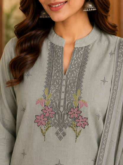Premium Linen Cotton Suit