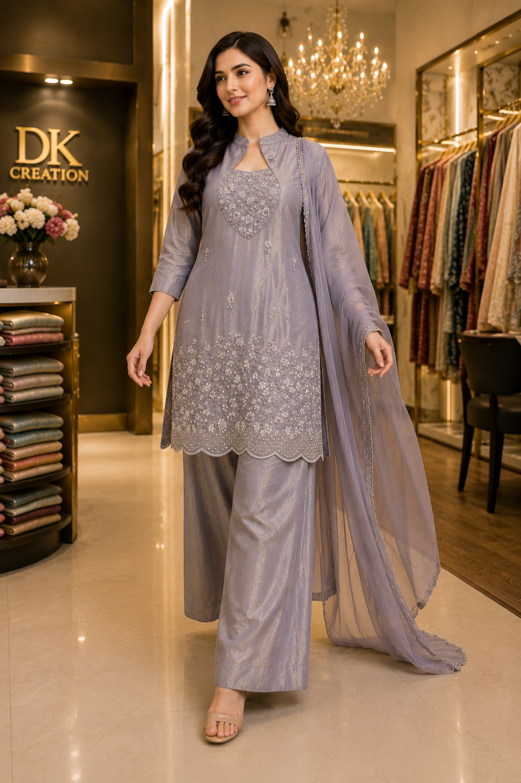 Indo Western Suit Set