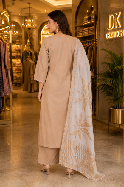Pure Cotton Office/Daily Wear Suit