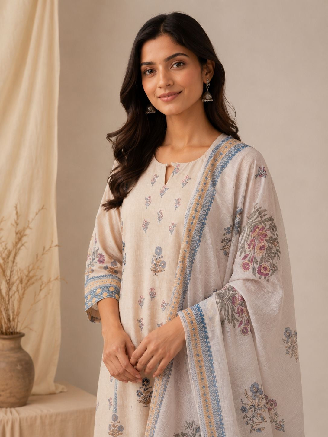 Khadi Linen Suit