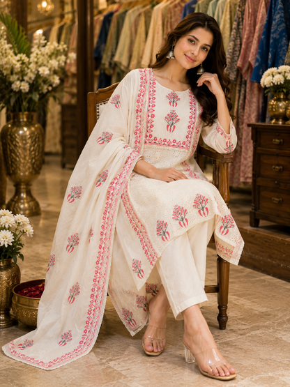 Pure Cotton Suit